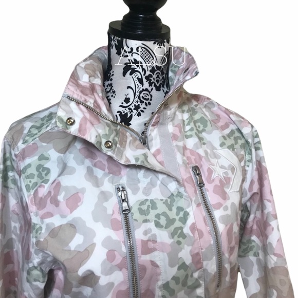 💥MEGA SALE💥Converse 10006842-A02 Utility F2 Hooded Women’s Jacket Rose Pink - Picture 8 of 10